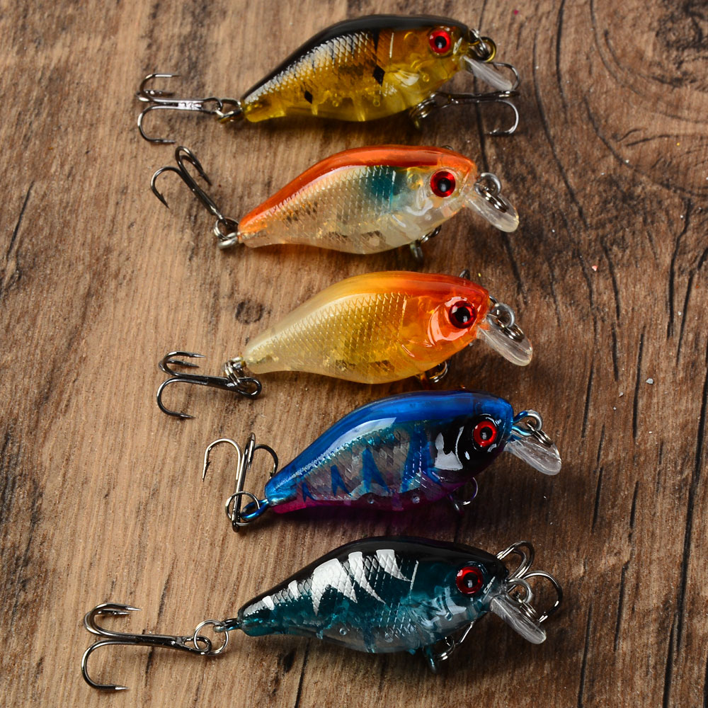 Fishing Hook Treble - 5 шт. плавающие воблеры, приманка для
