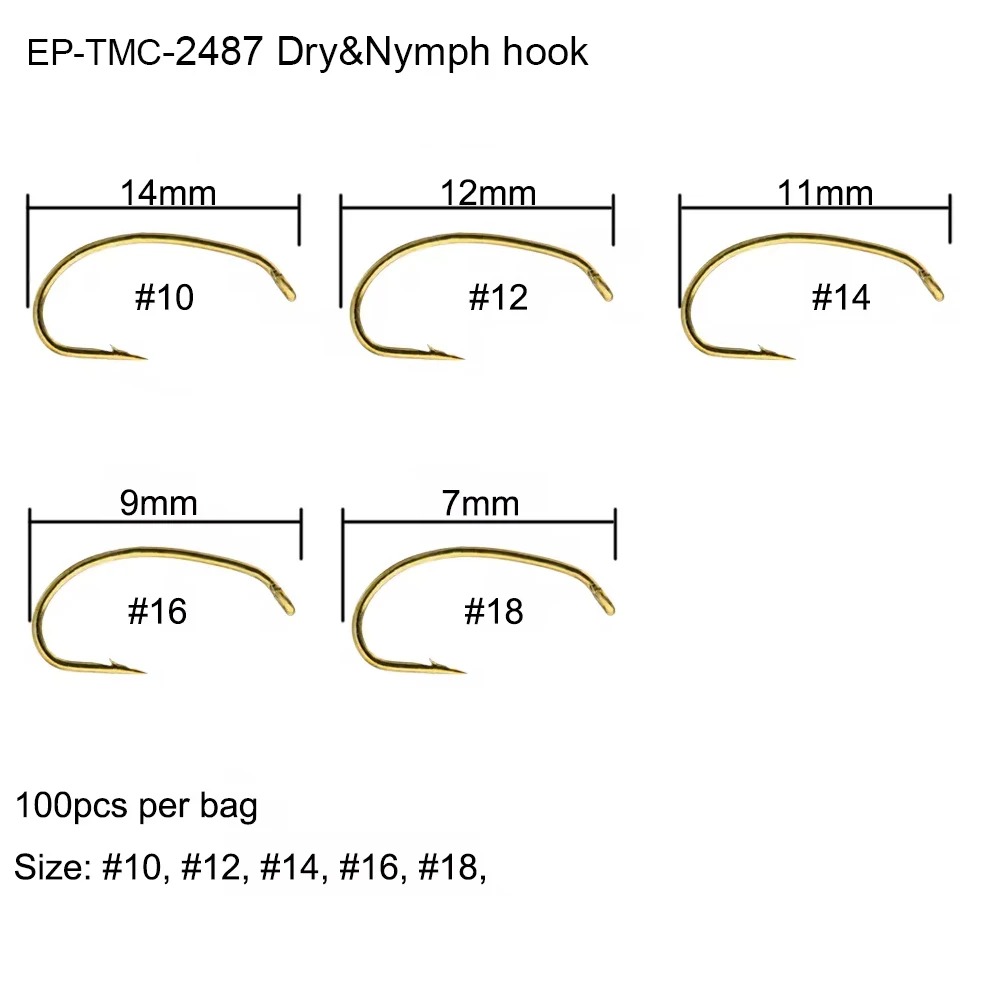 Рыболовные крючки Eupheng EP-T – обзор и цена Fishing Hook Barbless
