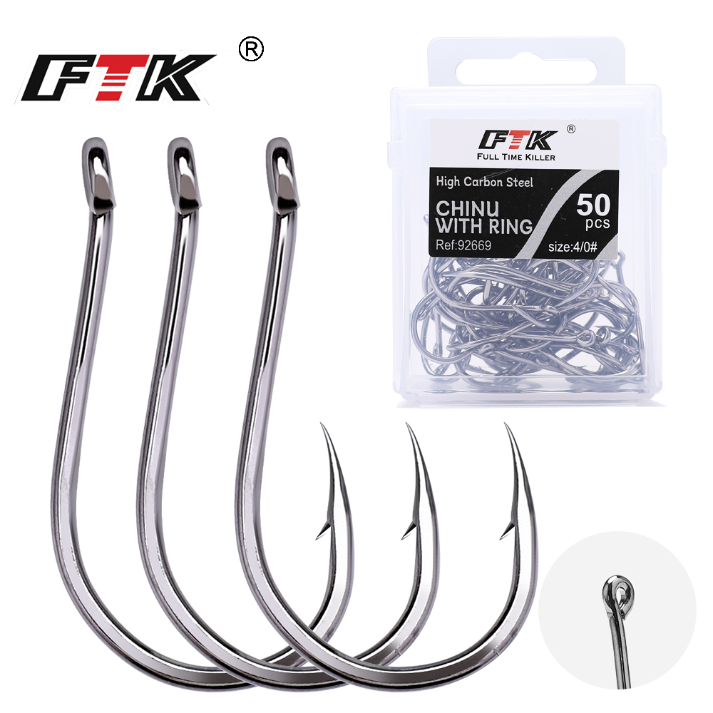 Рыболовный крючок FTK CHINU с  – обзор и цена Fishing Hook Barbless